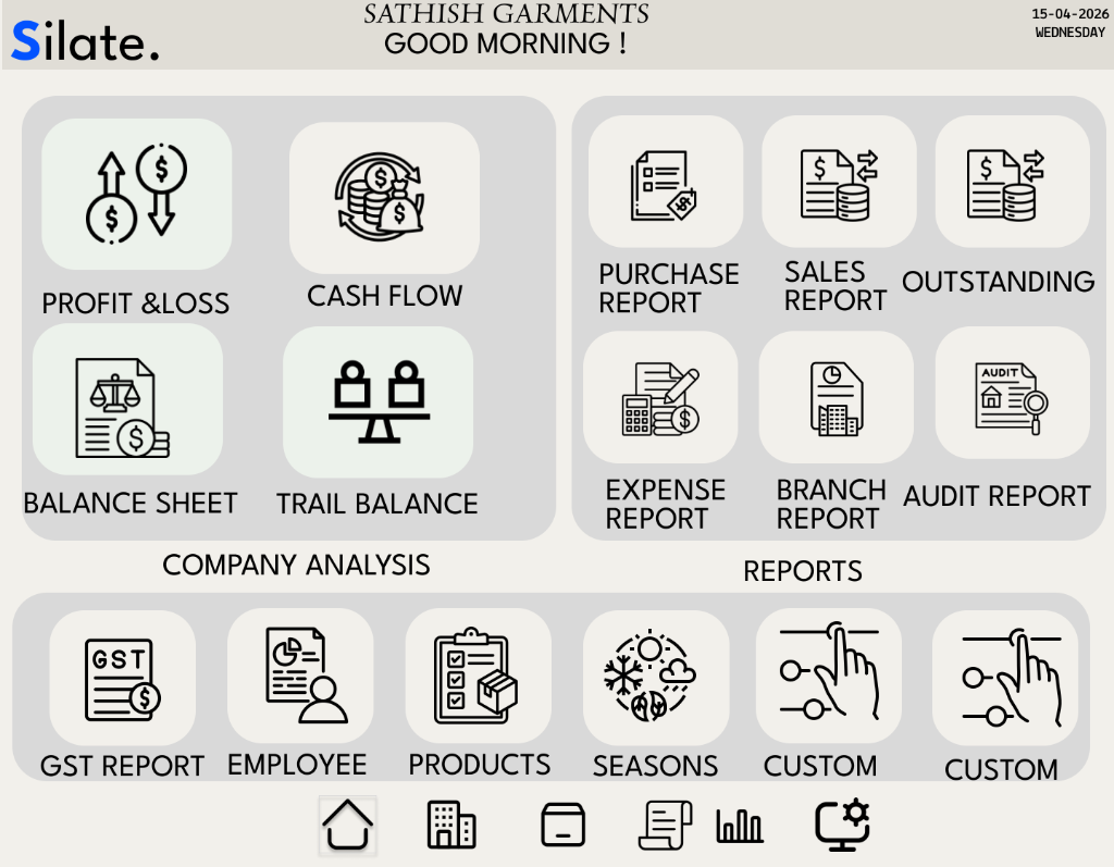 Silate Figma Draft - Reports & Financials